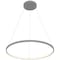 Access Lighting Anello, Dual Voltage LED Pendant, Gray Finish, Acrylic Lens 52068LEDD-GRY/ACR - alternate 3